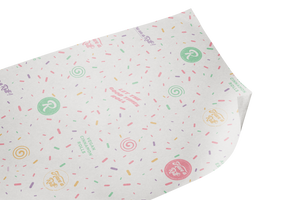 Weißes Wrapping Paper